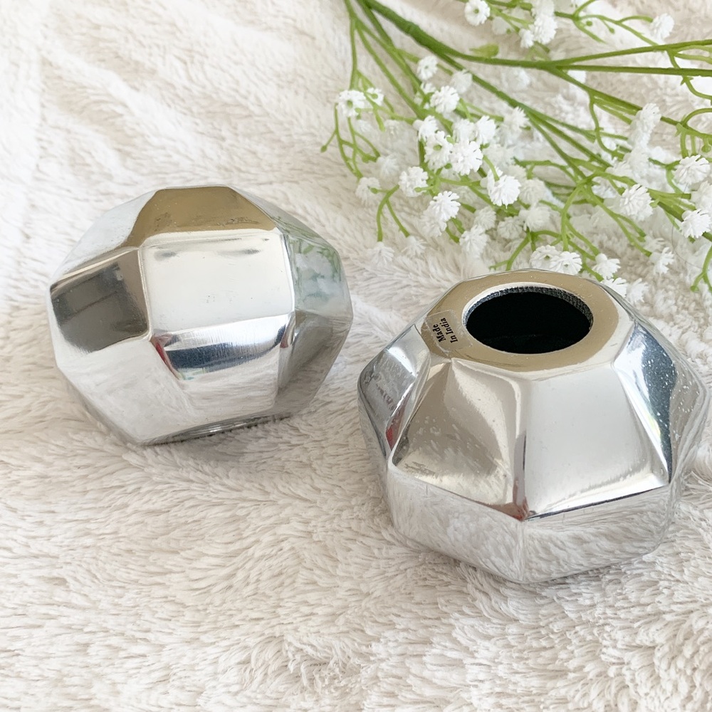Nima Oberoi Lunares Orb Candlestick holders